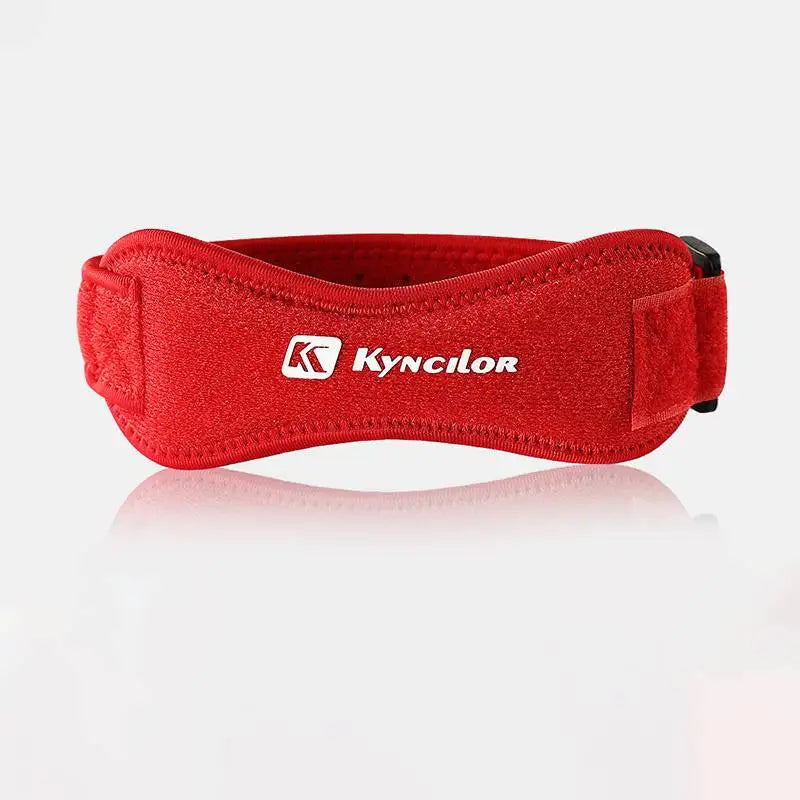 Adjustable EVA Soft Pad Knee Strap Patella Tendon Protector Running Cycling Gym Sports Knee Support Compression Wrap Unisex Pain