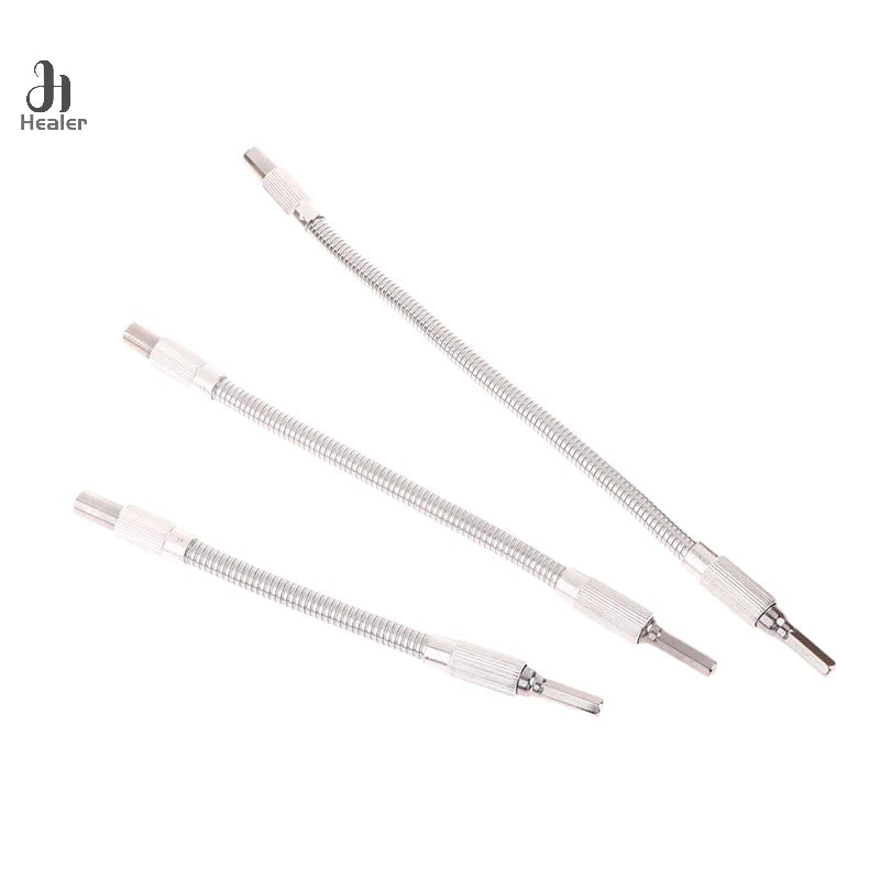 Eixo Flexível 1/4” para Furadeira – Extensão Curva para Parafusar em Lugares Difíceis