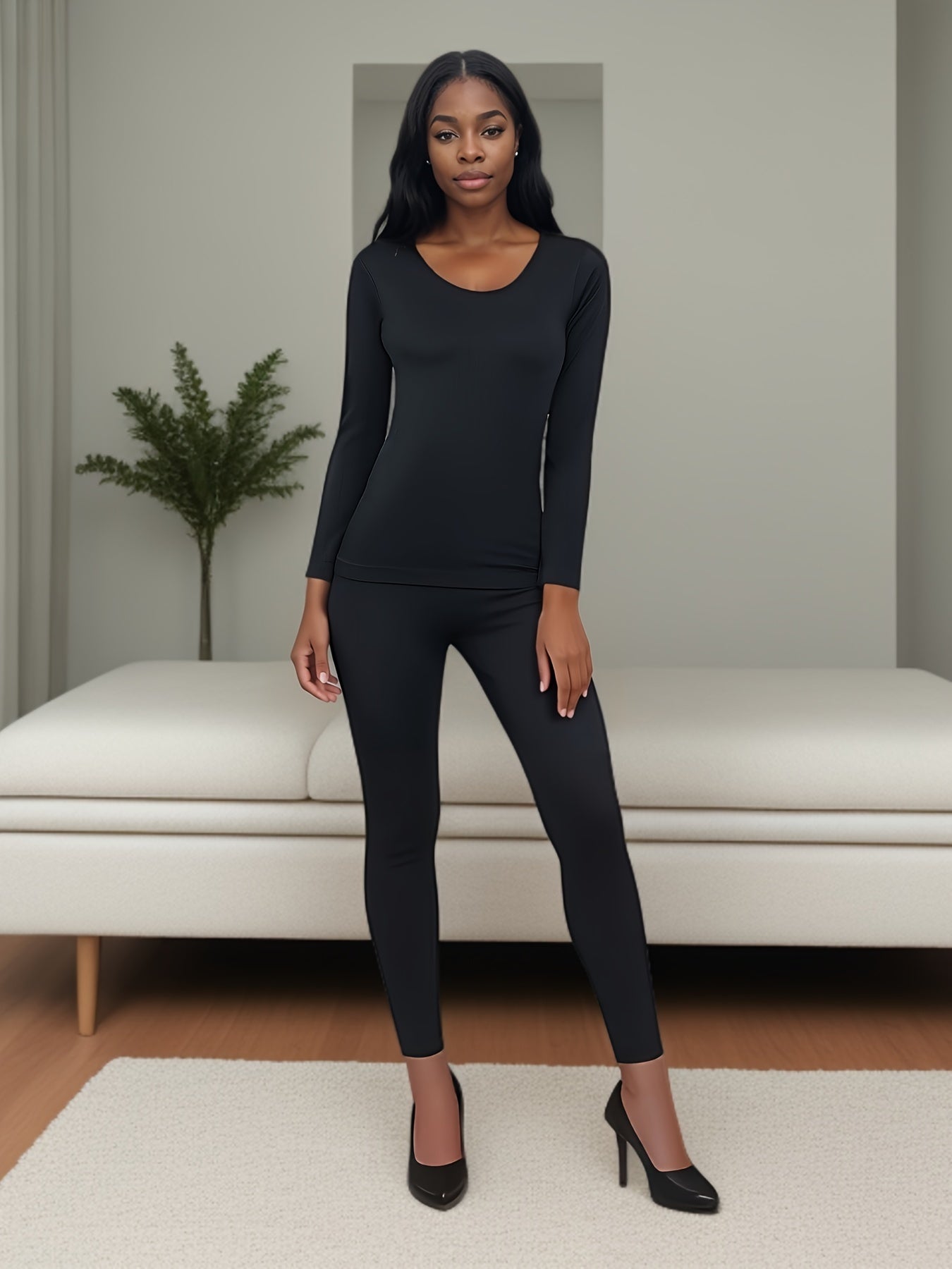 Blusa Feminina Sexy Gola Redonda | Alta Elasticidade, Semitransparente