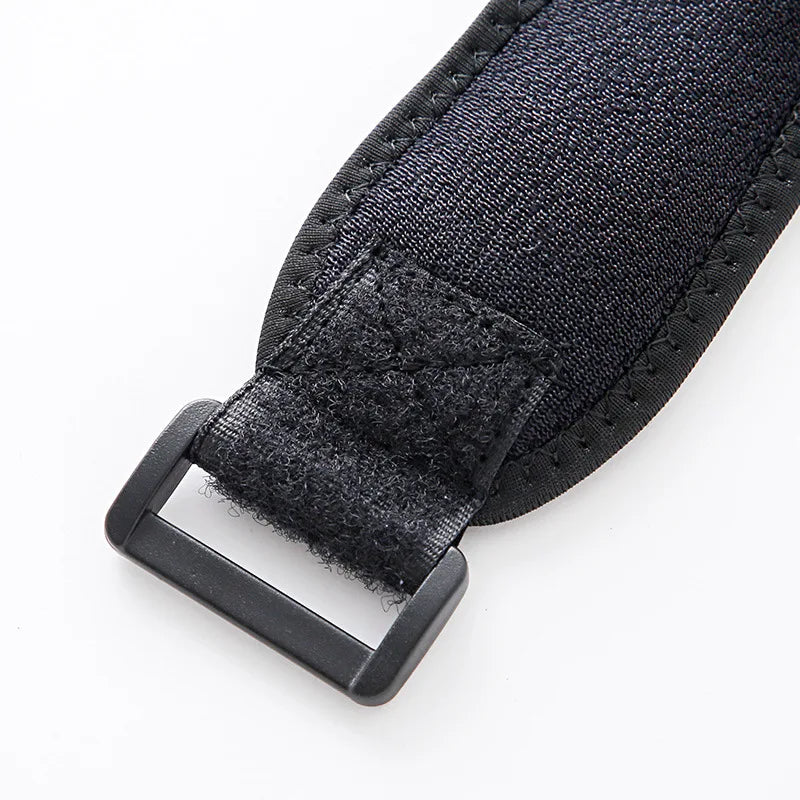 Adjustable EVA Soft Pad Knee Strap Patella Tendon Protector Running Cycling Gym Sports Knee Support Compression Wrap Unisex Pain