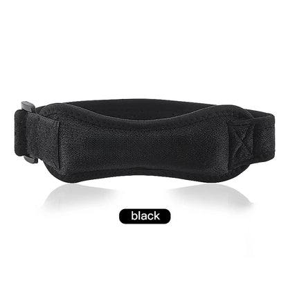 Adjustable EVA Soft Pad Knee Strap Patella Tendon Protector Running Cycling Gym Sports Knee Support Compression Wrap Unisex Pain