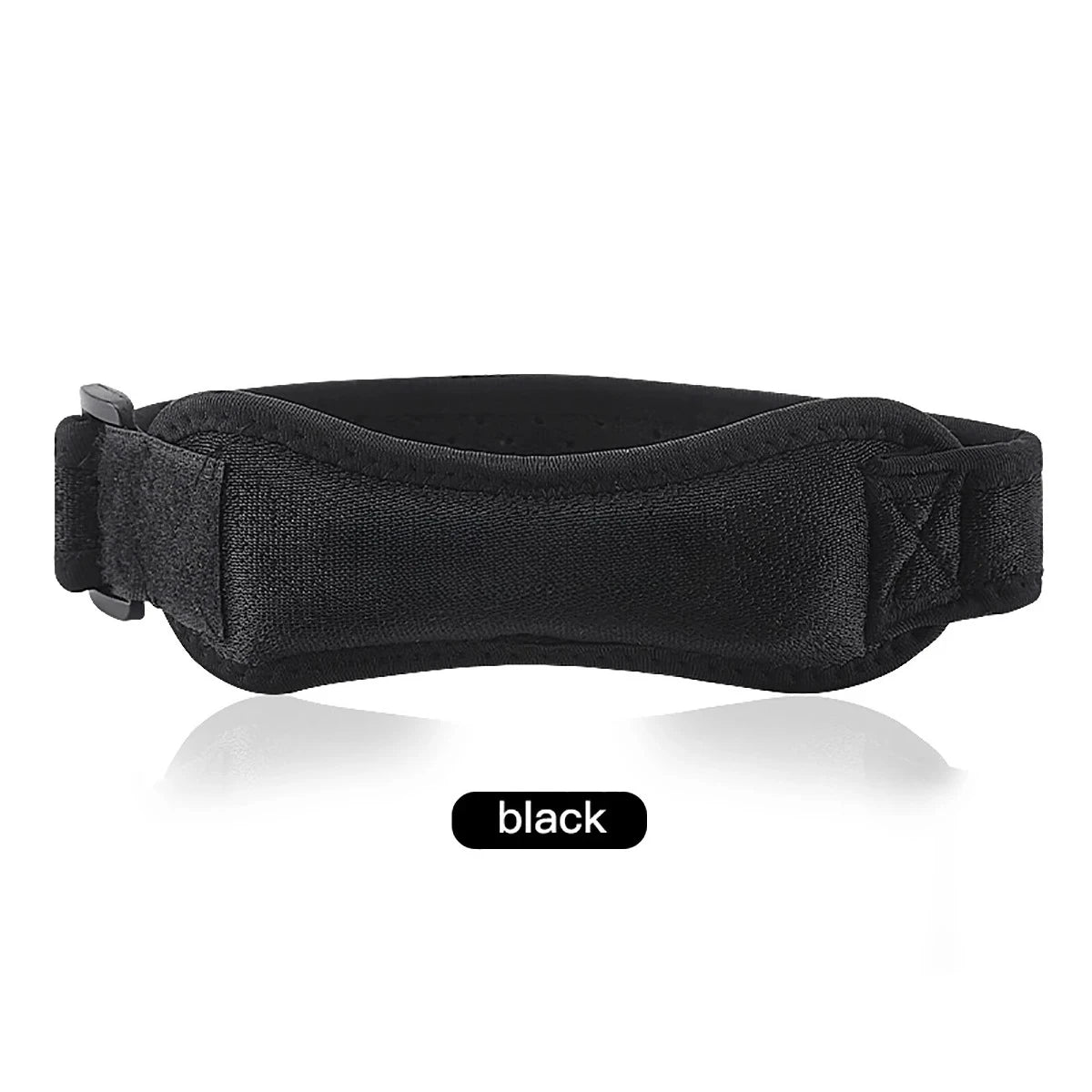 Adjustable EVA Soft Pad Knee Strap Patella Tendon Protector Running Cycling Gym Sports Knee Support Compression Wrap Unisex Pain