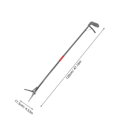 Pinça Dobrável 1,2m – Segurança e Precisão para Captura de Cobras e Répteis