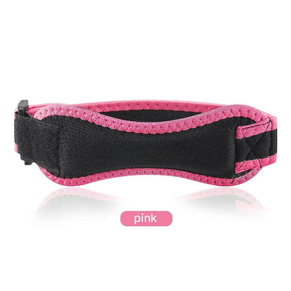 Adjustable EVA Soft Pad Knee Strap Patella Tendon Protector Running Cycling Gym Sports Knee Support Compression Wrap Unisex Pain