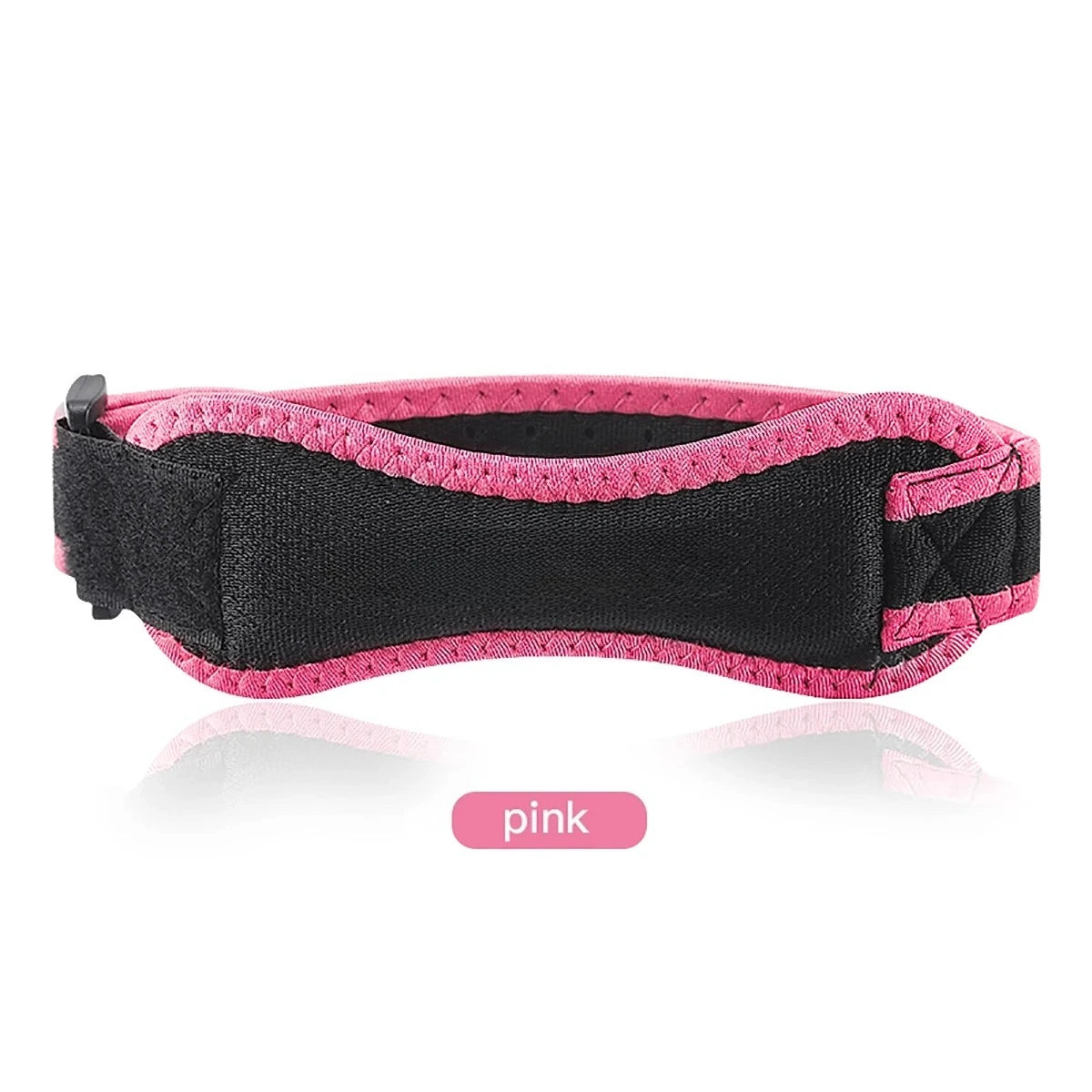 Adjustable EVA Soft Pad Knee Strap Patella Tendon Protector Running Cycling Gym Sports Knee Support Compression Wrap Unisex Pain