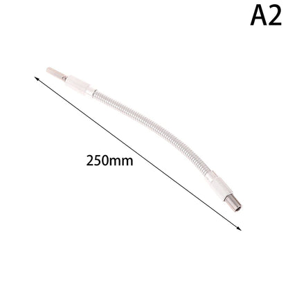 Eixo Flexível 1/4” para Furadeira – Extensão Curva para Parafusar em Lugares Difíceis